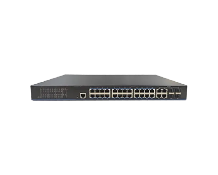 UTEPO UTP3328TS-PSB-L2 L2 PoE+ Комутатор 24 порти керований