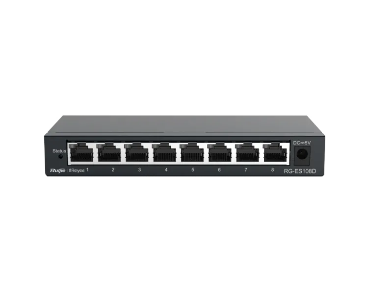 Ruijie Reyee RG-ES108D 8-портовий 100Мб комутатор