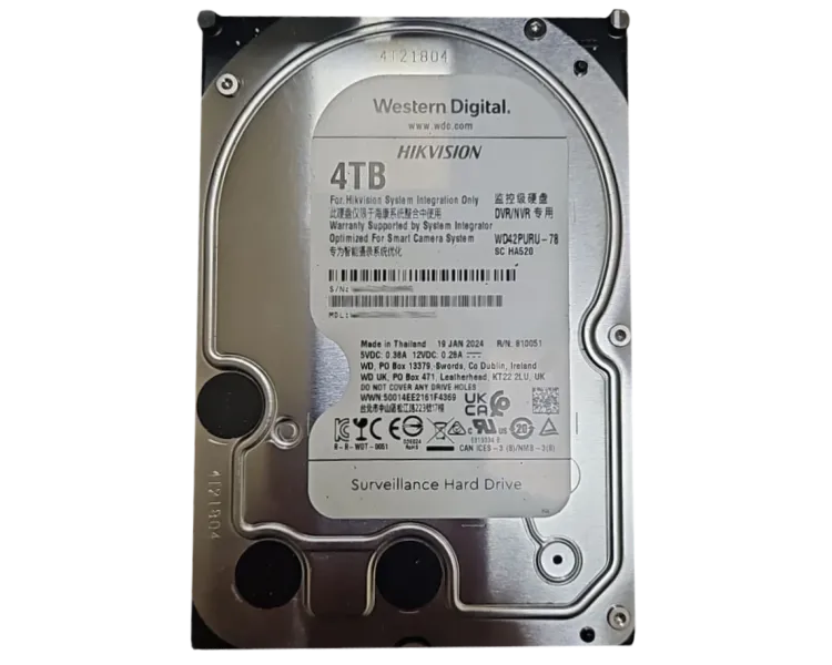 Western Digital WD42PURU-78 4Тб Жорсткий диск внутрішній