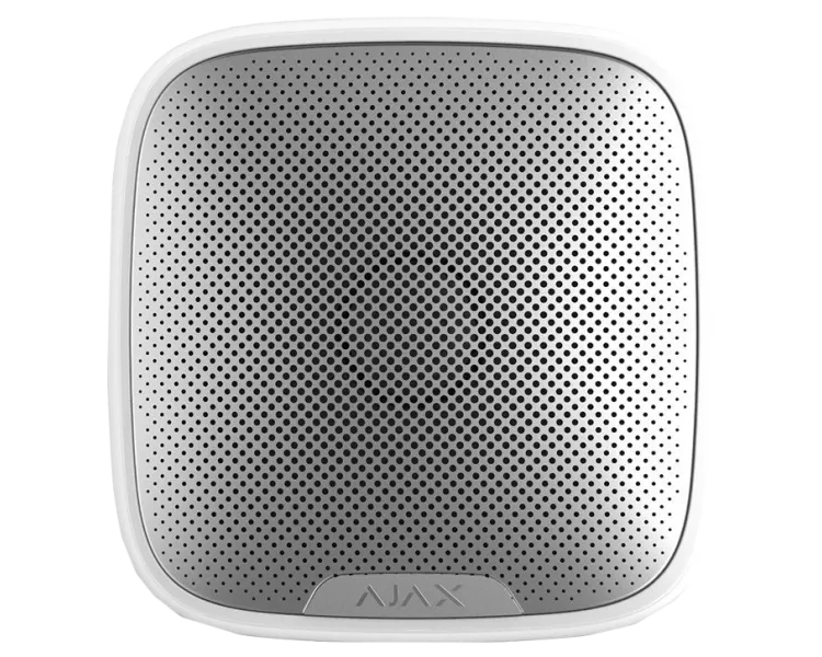 Дротова вулична сирена Ajax Superior StreetSiren white Fibra