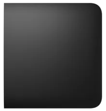 Ajax SideButton (1-gang/2-way) for LightSwitch black для одноклавішного або прохідного вимикача Бічна кнопка