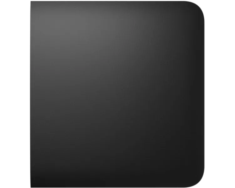 Ajax SideButton (1-gang/2-way) for LightSwitch black для одноклавішного або прохідного вимикача Бічна кнопка