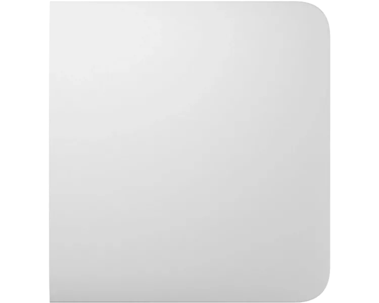 Ajax SideButton (1-gang/2-way) for LightSwitch white Бічна кнопка для одноклавішного або прохідного вимикача Ajax SideButton