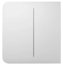 Ajax SideButton (2-gang) for LightSwitch white Бічна кнопка для двоклавішного вимикача