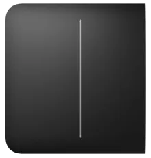 Ajax SideButton (2-gang) for LightSwitch black Бічна кнопка для двоклавішного вимикача