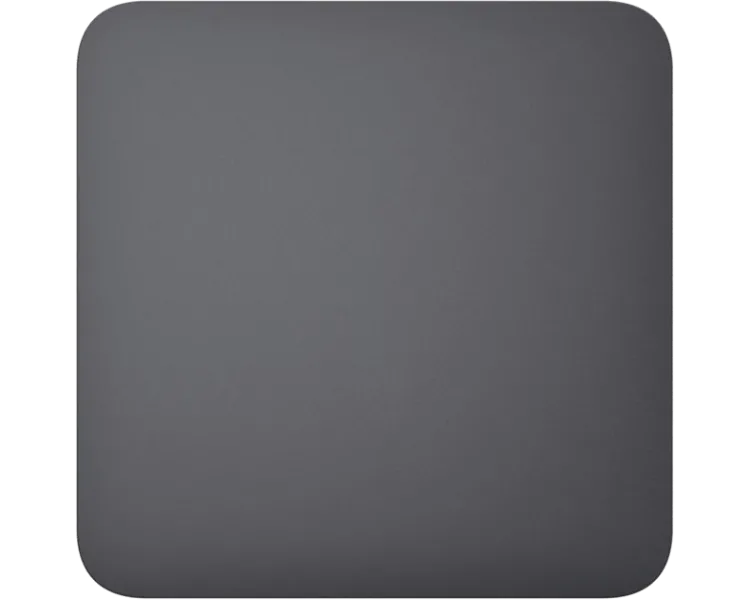 Ajax SoloButton (1-gang/2-way) [55] graphite Кнопка для одноклавішного чи прохідного вимикача