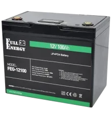 Full Energy FEG-12100 12В 100А•год 100А Літієва акумуляторна батарея