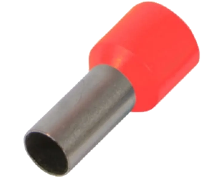 Enext e.terminal.stand.e7508.red Наконечник втулковий ізольований червоний 0.75 кв.мм