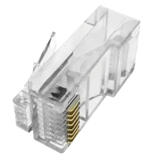 RJ45 кат. 5e Конектор з'єднувальний неекранований (упаковка 100 шт)