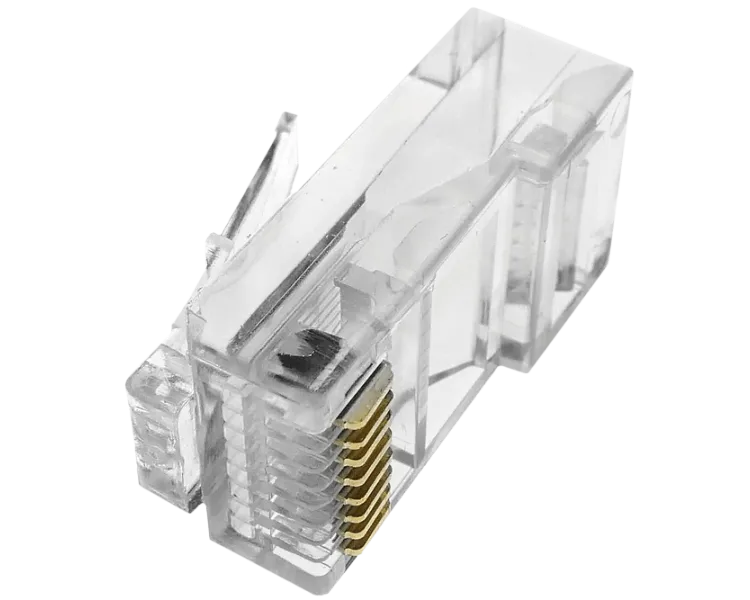 RJ45 кат. 5e Конектор з'єднувальний неекранований (упаковка 100 шт)