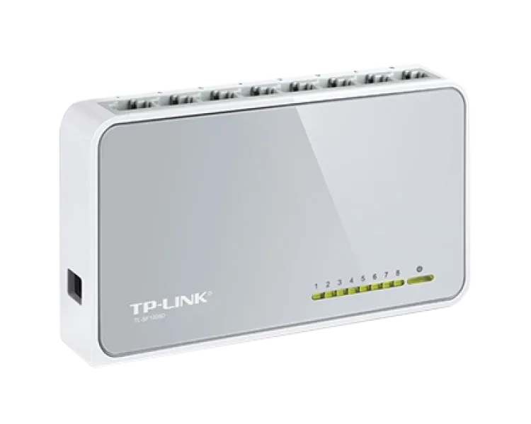 TP-LINK TL-SF1008D 8-портовий 10/100 Мбіт/с настільний комутатор