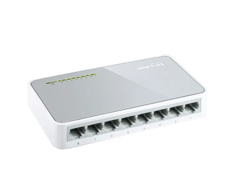 TP-LINK TL-SF1008D 8-портовий 10/100 Мбіт/с настільний комутатор