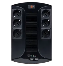Logicpower LP 650VA-6PS (455Вт) Джерело безперебійного живлення