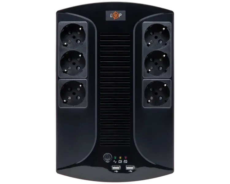 Logicpower LP 650VA-6PS (455Вт) Джерело безперебійного живлення