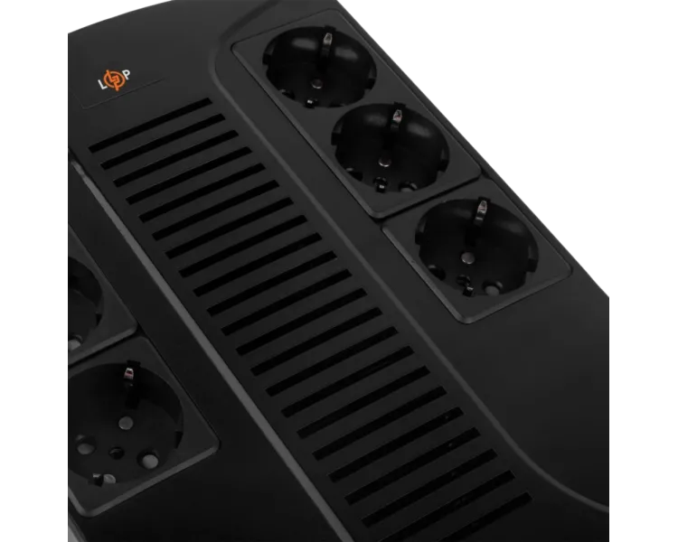 Logicpower LP 650VA-6PS (455Вт) Джерело безперебійного живлення