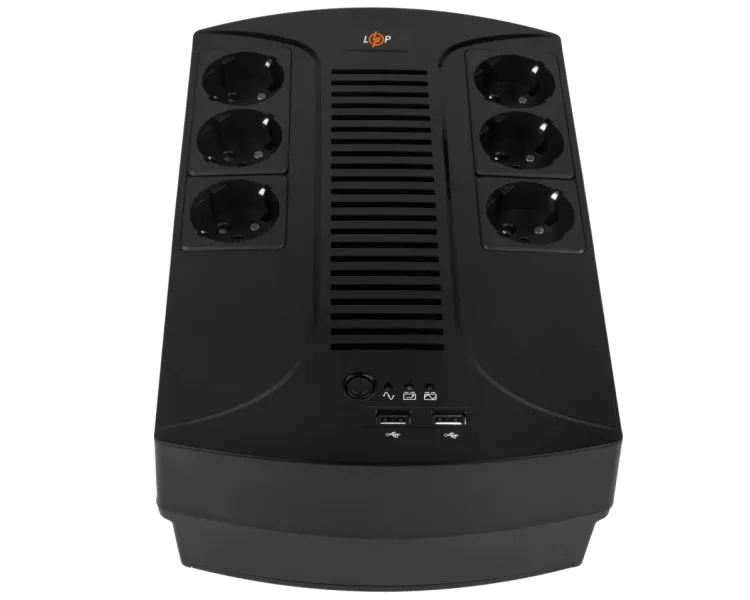 Logicpower LP 650VA-6PS (455Вт) Джерело безперебійного живлення