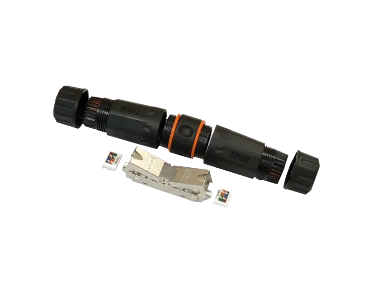 STP IP68 Водонепроникний з'єднувач для витої пари, кат. 6a