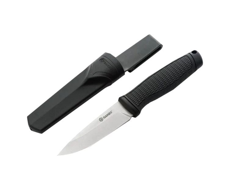 Ganzo G806-BK Ніж чорний з ножнами