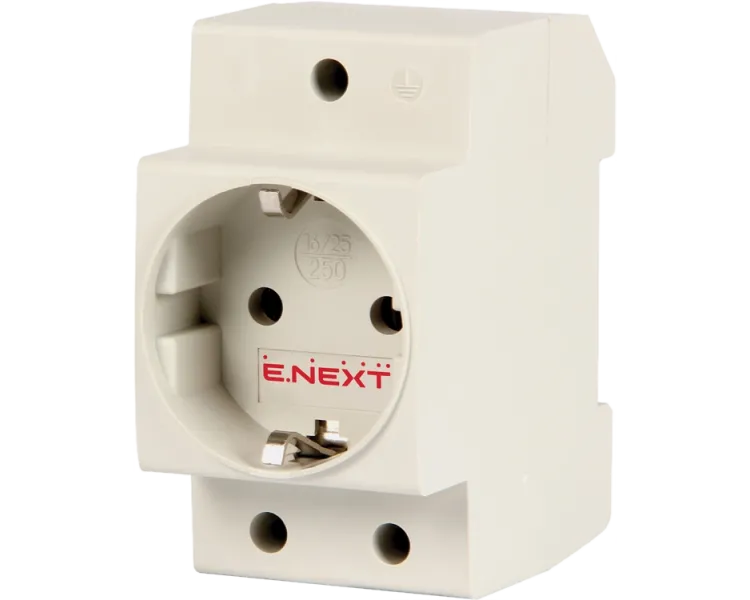 Enext e.socket.pro.din.tms Розетка на DIN-рейку 230 В