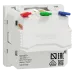 Schneider Electric New Unica NU305718 Розетка з з/к зі шторками 16А самозажимні клеми біла