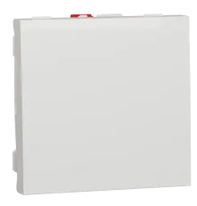 Schneider Electric New Unica NU320118 Вимикач 1-клавішний схема 1, 10А 2 модулі білий