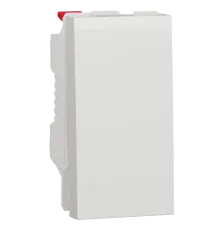 Schneider Electric New Unica NU310118 Вимикач 1-клавішний схема 1, 10А, 1 модуль білий