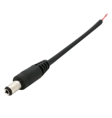 DC-M (D 5,5x2,5мм) 10см black plug OEM Q1000 Роз'єм живлення