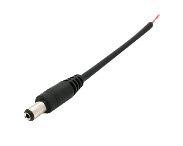 DC-M (D 5,5x2,5мм) 10см black plug OEM Q1000 Роз'єм живлення