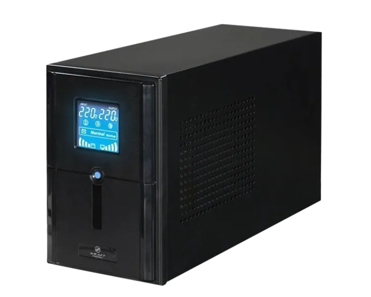 Kraft KRF-PSW1000VA/800W(LCD) Джерело безперебійного живлення батарея 24V