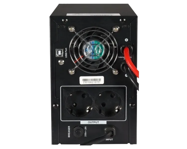 Kraft KRF-PSW1000VA/800W(LCD) Джерело безперебійного живлення батарея 24V