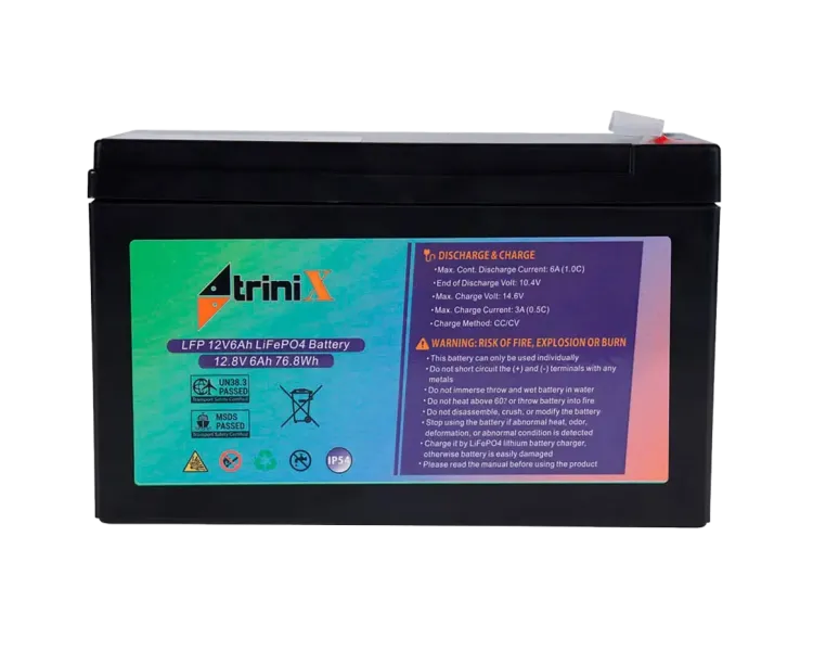 TRINIX LFP 12V6Ah LiFePo4 Акумуляторна батарея