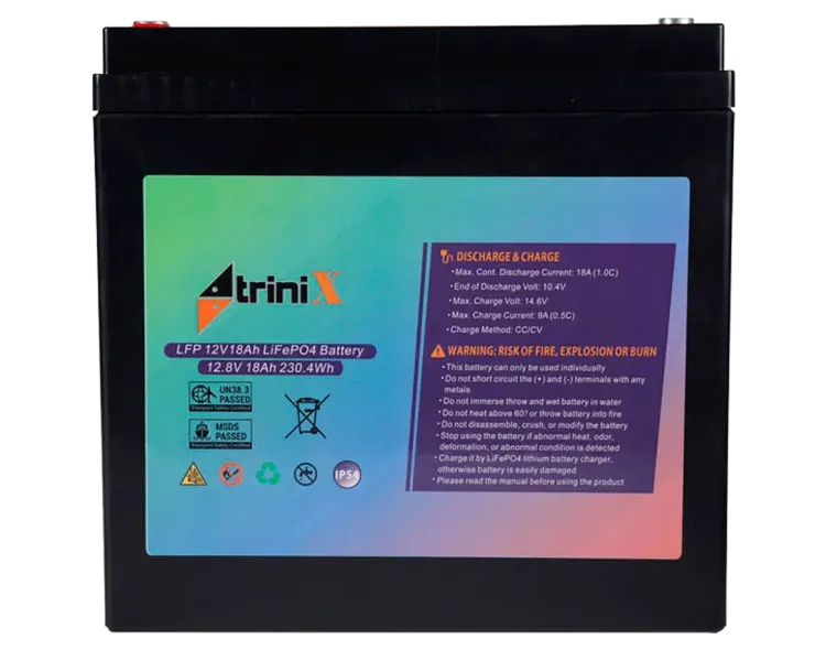TRINIX LFP 12V18Ah LiFePo4 Акумуляторна батарея