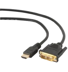 Cablexpert CC-HDMI-DVI-0.5M Кабель HDMI - DVI 18+1pin M, 0.5m