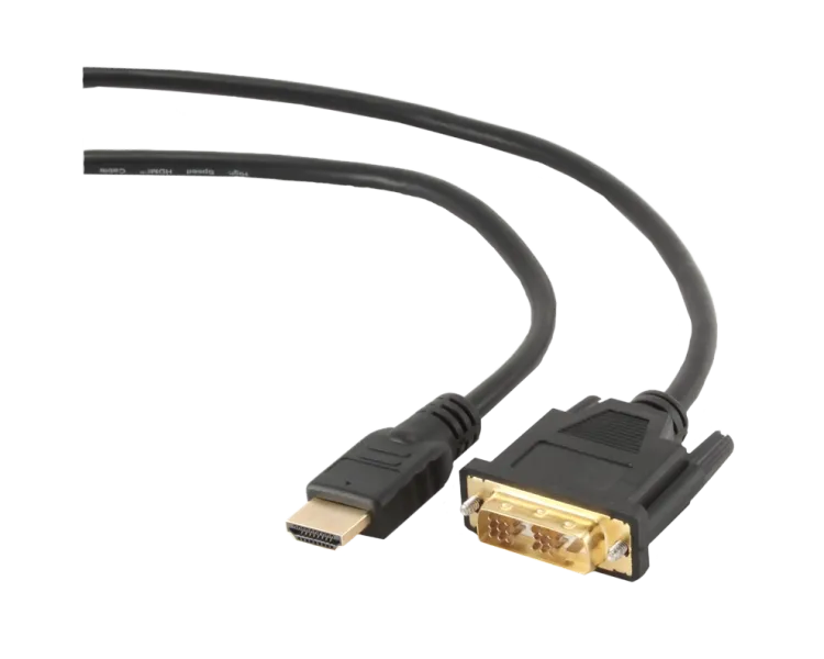 Cablexpert CC-HDMI-DVI-0.5M Кабель HDMI - DVI 18+1pin M, 0.5m
