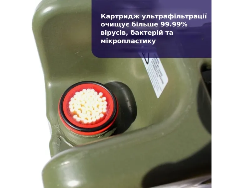 LifeSaver Jerrycan Army Green Каністра для очищення води