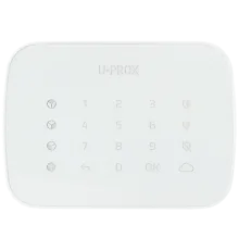 U-Prox Keypad G4 White Бездротова сенсорна клавіатура для чотирьох груп