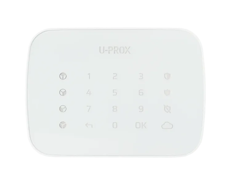 U-Prox Keypad G4 White Бездротова сенсорна клавіатура для чотирьох груп