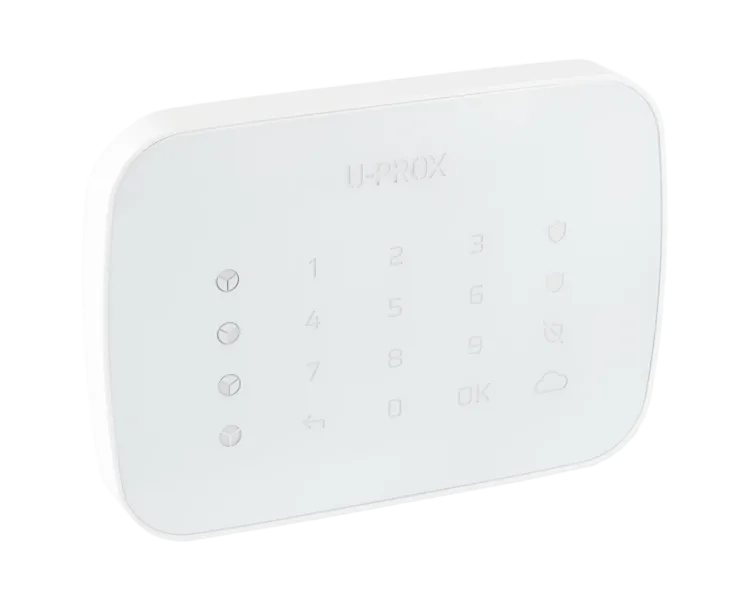 U-Prox Keypad G4 White Бездротова сенсорна клавіатура для чотирьох груп