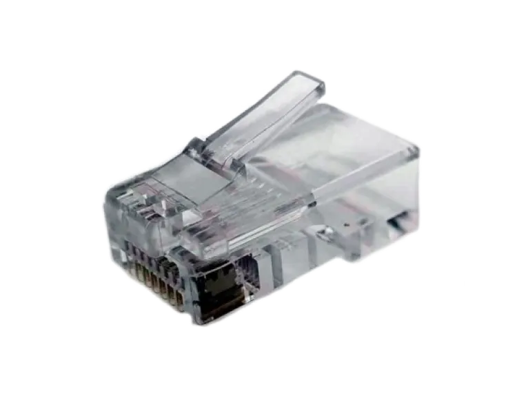 RJ45 UTP Конектор прохідного типу кат.5E (пачка 100 шт)