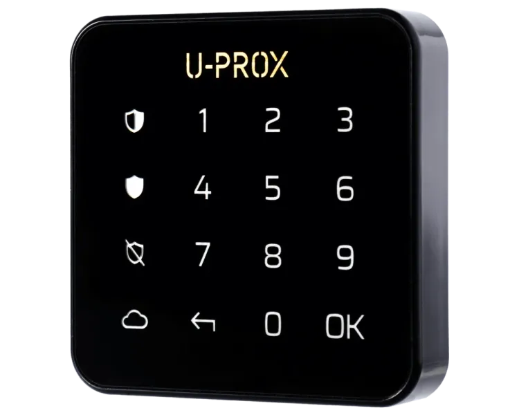 U-Prox Keypad G1 Black Бездротова сенсорна клавіатура для однієї групи