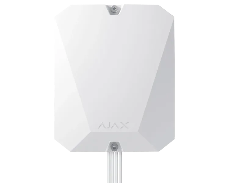Дротова охоронна централь Ajax Superior Hub Hybrid (4G) white Fibra