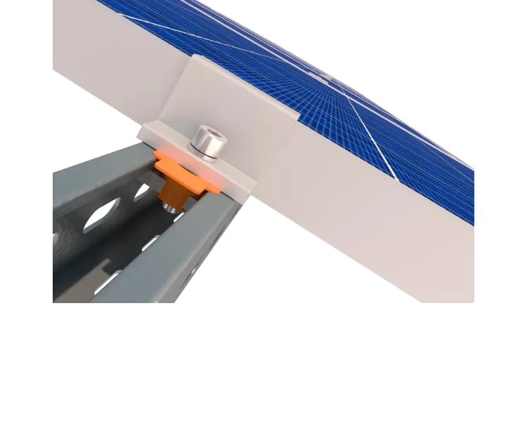 Kripter Domino V3-4 L6200 Кріплення наземної оцинкованої стійки у зборі