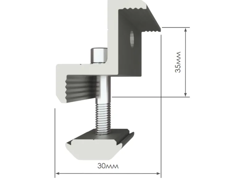 H30/35 L50 (35х50мм) Прижим кінцевий