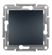 Schneider Electric EPH0100171 Asfora Вимикач 1-клавішний антрацит