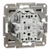 Schneider Electric EPH0100171 Asfora Вимикач 1-клавішний антрацит