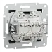 Schneider Electric EPH4400171 Asfora Розетка комп'ютерна антрацит, пластик, для врізного монтажу