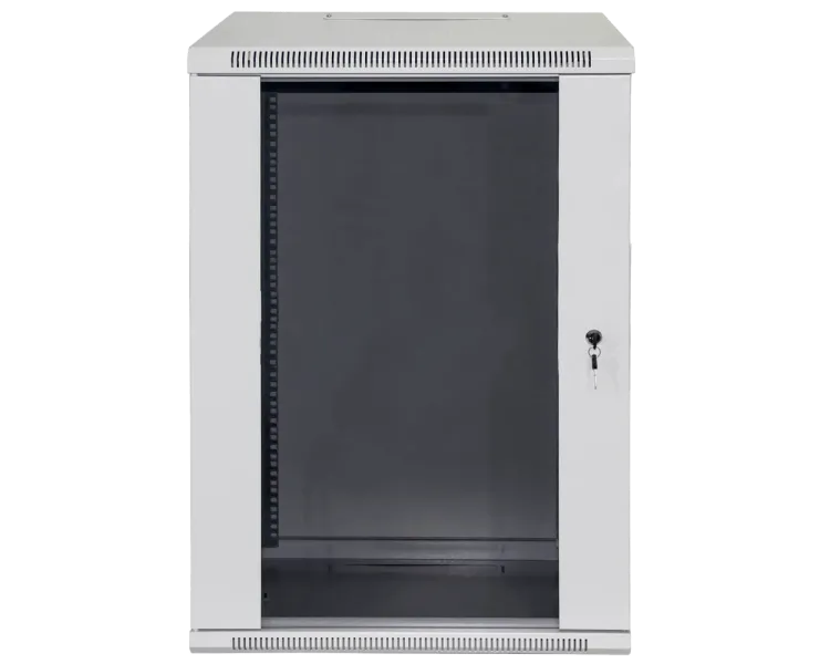 Hypernet WMNC-18U-FLAT Шафа коммутаційна настінна 18U 600x450 розбірна