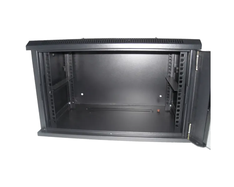 Hypernet WMNC-15U-FLAT-AC-BLACK Шафа коммутаційна настінна 15U 600x450 розбірна