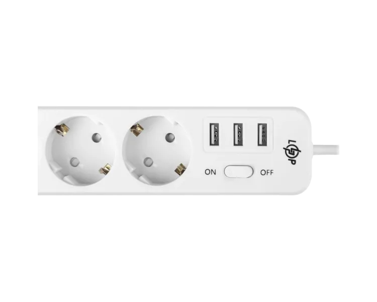 PREMIUM LP-X3-USB-2 Подовжувач мережевий (фільтр)