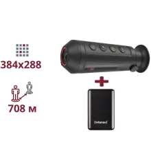 AGM Taipan TM15-384 + INTENSO Powerbank 2 000 мА•г ТЕПЛОВІЗІЙНИЙ МОНОКУЛЯР ТА ПОВЕРБАНК